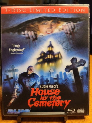 House by the Cemetery [Blu-ray + CD w/ Lenticular Slipcover] *PRE-OWNED*