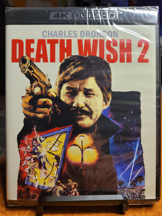 Death Wish II [4K/UHD + Blu-ray w/ Limited Edition Slipcover SEALED] *PRE-OWNED*