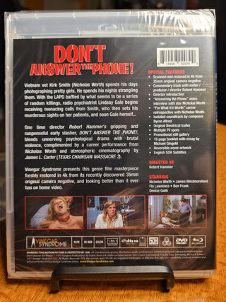 Don't Answer the Phone! [Blu-ray w/ Limited Edition Slipcover SEALED] *PRE-OWNED*