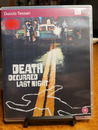 Death Occurred Last Night aka La morte risale a ieri sera [Blu-ray REGION FREE UK Import] *PRE-OWNED*