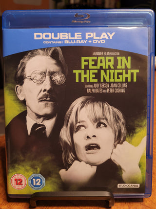 Fear in the Night [Blu-ray + DVD w/ Slipcover REGION B UK Import] *PRE-OWNED*