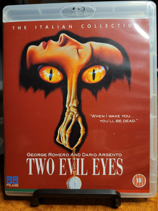 Two Evil Eyes [Blu-ray REGION B UK Import w/ Slipcover] *PRE-OWNED*