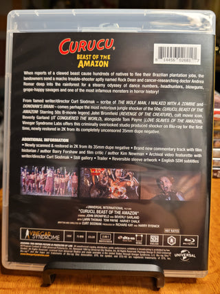 Curucu, Beast of the Amazon [Blu-ray w/ Limited Edition Slipcover] *PRE-OWNED*