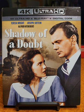 Shadow of a Doubt [4K/UHD w/ Slipcover MISSING BLU-RAY DISC] *PRE-OWNED*