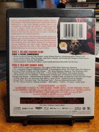 The Texas Chainsaw Massacre [4K/UHD w/ Slipcover] *PRE-OWNED*