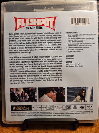 Fleshpot on 42nd Street [Blu-ray + DVD w/ Limited Edition Slipcover DAMAGED CASE] *PRE-OWNED*