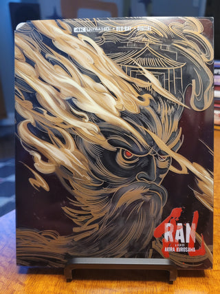 Ran [4K/UHD + Blu-ray Steelbook w/ Slipcover DAMAGED SLIPCOVER] *PRE-OWNED*