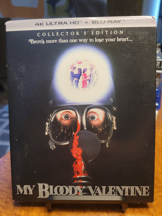 My Bloody Valentine [4K/UHD + Blu-ray w/ Limited Edition Slipcover DAMAGED SLIPCOVER] *PRE-OWNED*