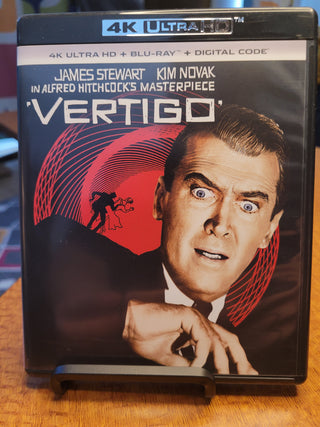 Vertigo [4K/UHD + Blu-ray w/ Slipcover] *PRE-OWNED*