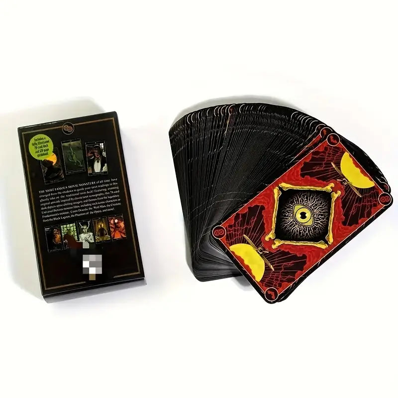 universal monsters tarot deck and guidebook cards Universal Monsters Tarot Card Deck – Monster Maul