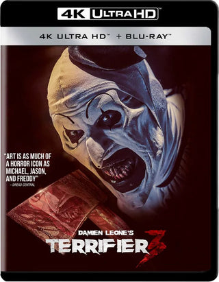 Terrifier 3 [4K/UHD + Blu-ray w/ Lenticular Slipcover]