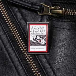 Scary Stories to Tell In The Dark Book Enamel Pin