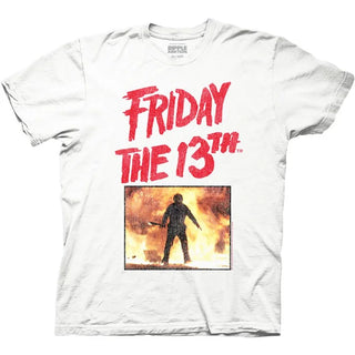 Friday the 13th Part 9: Jason Goest To Hell Large Logo With Jason T-Shirt