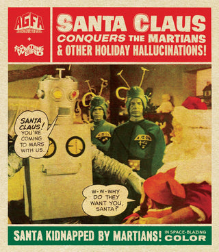 Santa Claus Conquers the Martians and Other Holiday Hallucinations [Blu-ray]