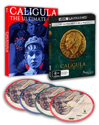 Caligula: The Ultimate Cut [4K/UHD + Blu-ray w/ Limited Edition Slipcover REGION FREE Australian Import]