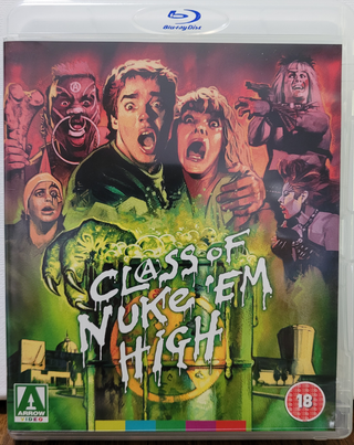 Class of Nuke 'em High - Blu-ray + DVD w/ Slipcover (Arrow) *PRE-OWNED*