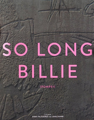 So Long Billie (Pompei) - Blu-ray (Altered Innocence)