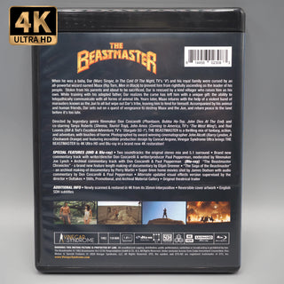 The Beastmaster [4K/UHD + Blu-ray w/ Limited Edition Slipcover]