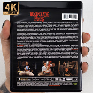 Bloodsucking Freaks [4K/UHD + Blu-ray w/ Limited Edition Reversible Slipcover]