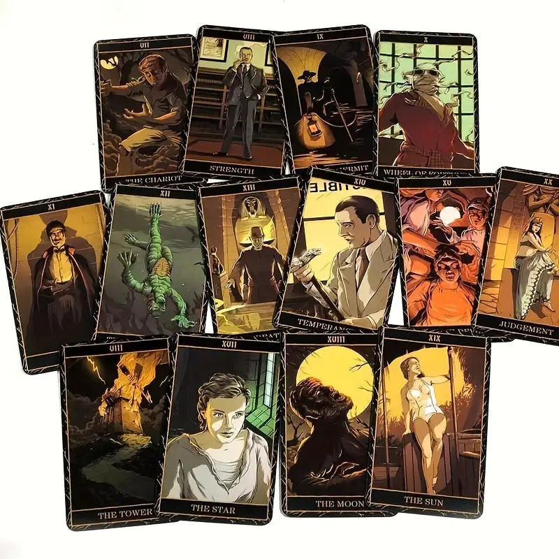 tarot monsters Universal Monsters Tarot Card Deck