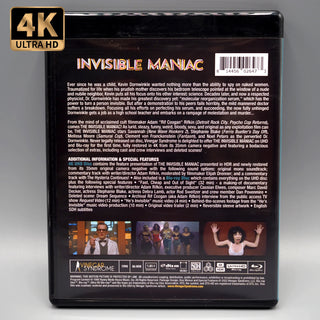 The Invisible Maniac - Blu-ray (Vinegar Syndrome)