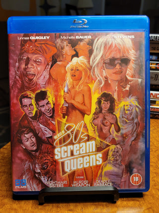 The Best of 80s Scream Queens: Nightmare Sisters / Murder Weapon / Deadly Embrace [Blu-ray Triple Feature REGION B UK Import] *PRE-OWNED*