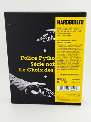 Hardboiled: Three Pulp Thrillers by Alain Corneau