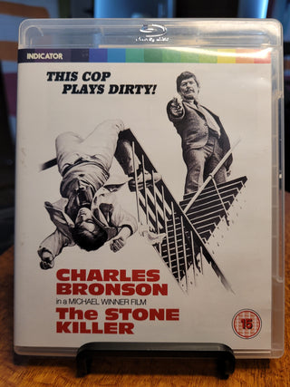 The Stone Killer - Blu-ray REGION FREE UK Import (Indicator) *PRE-OWNED*