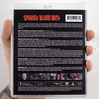 Spanish Blood Bath: Night of the Skull / Violent Blood Bath / The Fish with the Eyes of Gold [Blu-ray w/ Limited Edition Slipcover]